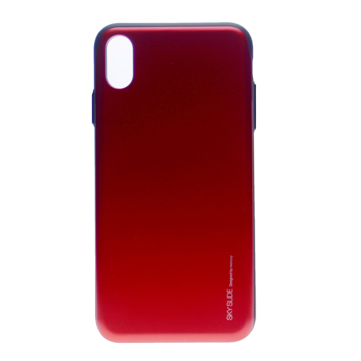 iPhone XS Max Case [Sliding Card Holder] GOOSPERY Protective Dual Layer Bumper [TPU+PC] Cover with Card Slot Wallet