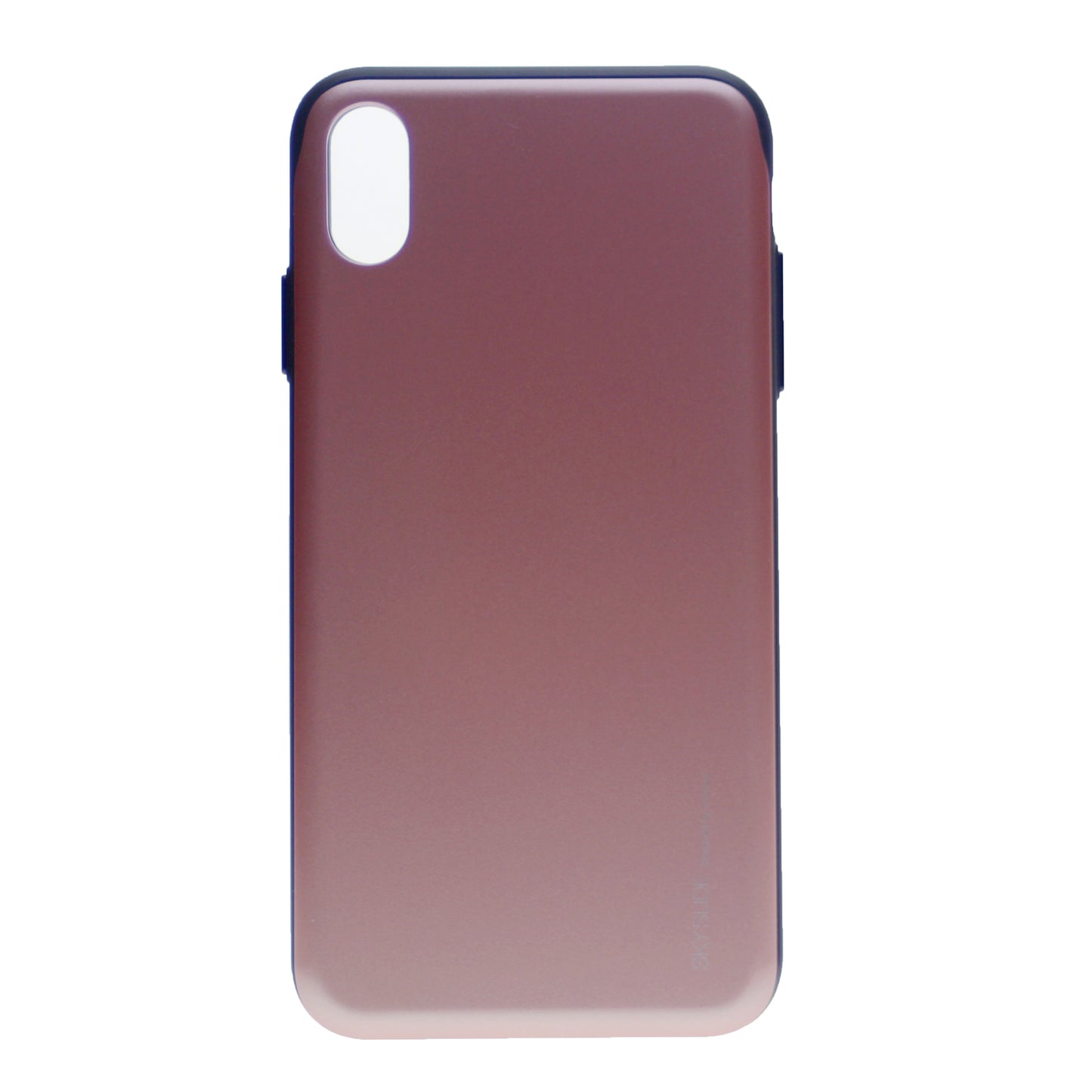 iPhone XS Max Case [Sliding Card Holder] GOOSPERY Protective Dual Layer Bumper [TPU+PC] Cover with Card Slot Wallet