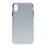 iPhone XS Max Case [Sliding Card Holder] GOOSPERY Protective Dual Layer Bumper [TPU+PC] Cover with Card Slot Wallet