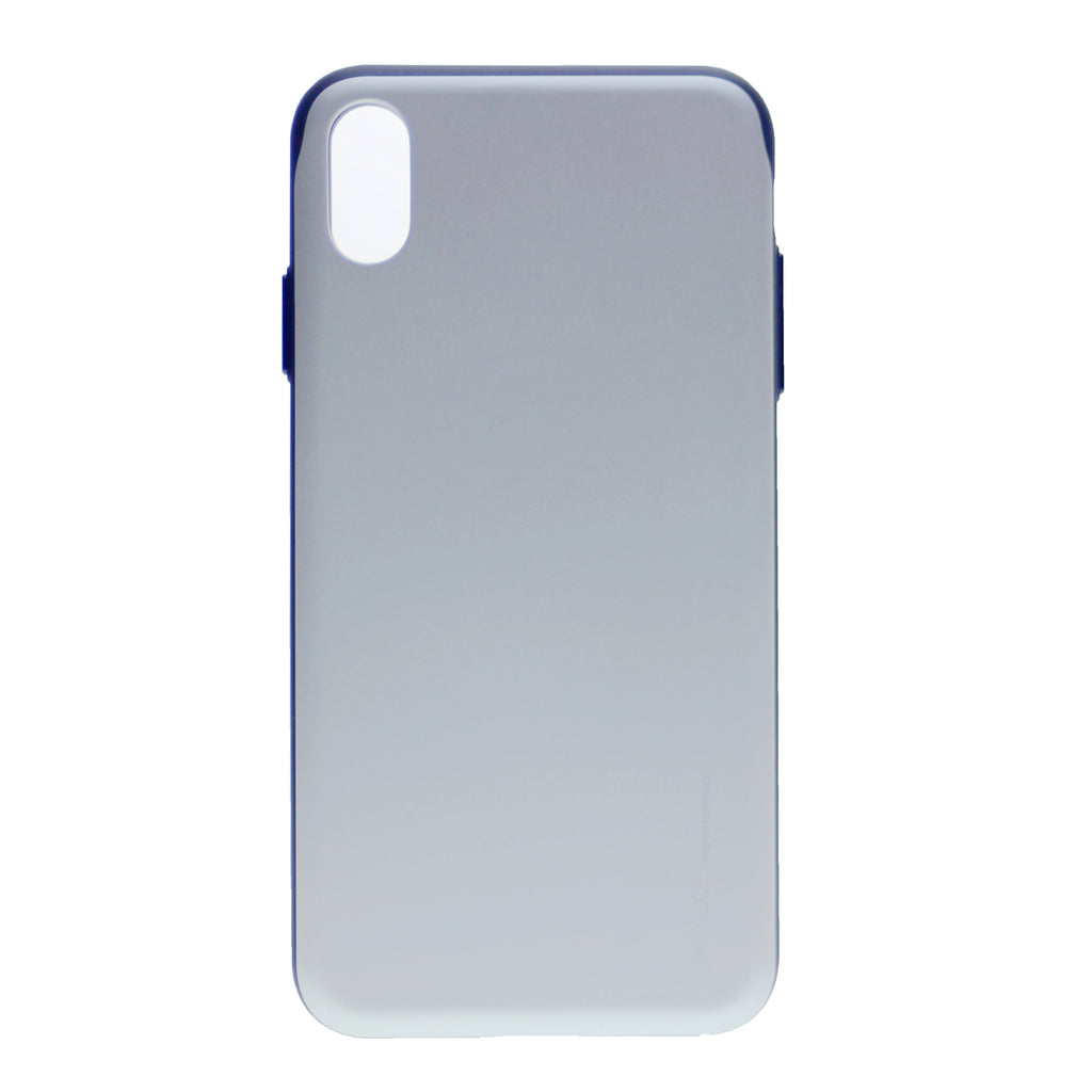 iPhone XS Max Case [Sliding Card Holder] GOOSPERY Protective Dual Layer Bumper [TPU+PC] Cover with Card Slot Wallet