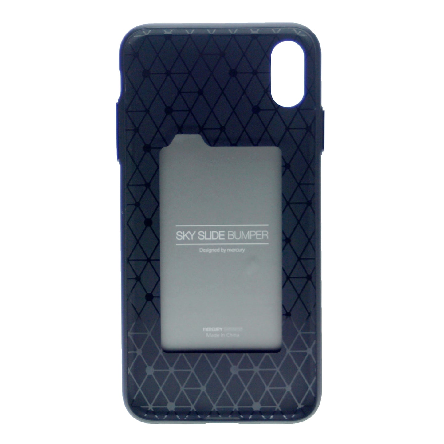 iPhone XS Max Case [Sliding Card Holder] GOOSPERY Protective Dual Layer Bumper [TPU+PC] Cover with Card Slot Wallet