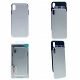 iPhone XS Max Case [Sliding Card Holder] GOOSPERY Protective Dual Layer Bumper [TPU+PC] Cover with Card Slot Wallet