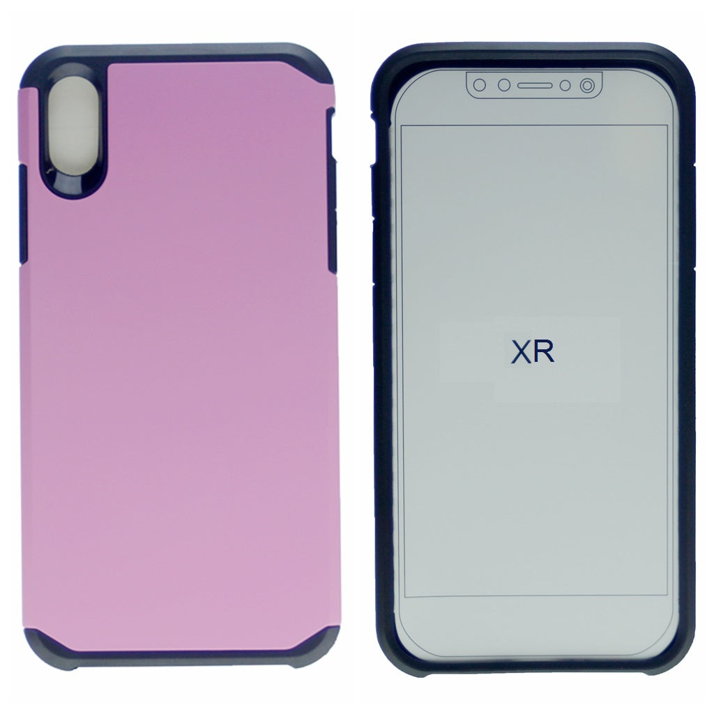 Matte Polish Hard PC Back + Full Cover Premium TPU Heavy Duty Rugged Shockproof Armor Case For iPhone XR 6.1"