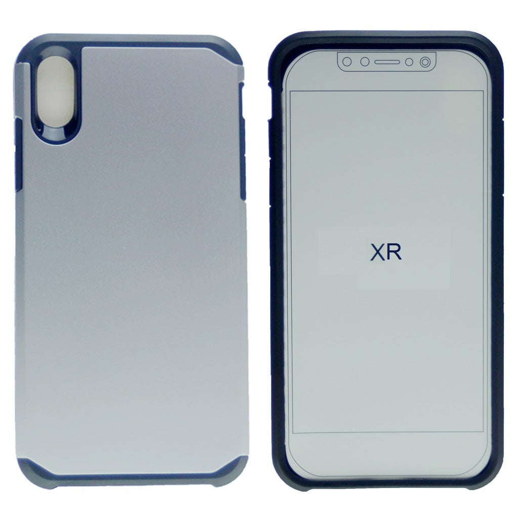 Matte Polish Hard PC Back + Full Cover Premium TPU Heavy Duty Rugged Shockproof Armor Case For iPhone XR 6.1"
