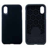 Triangle Dot PC+TPU Dual Layer Rugged Shockproof Hybrid Armor Case For iPhone XS Max 6.5"
