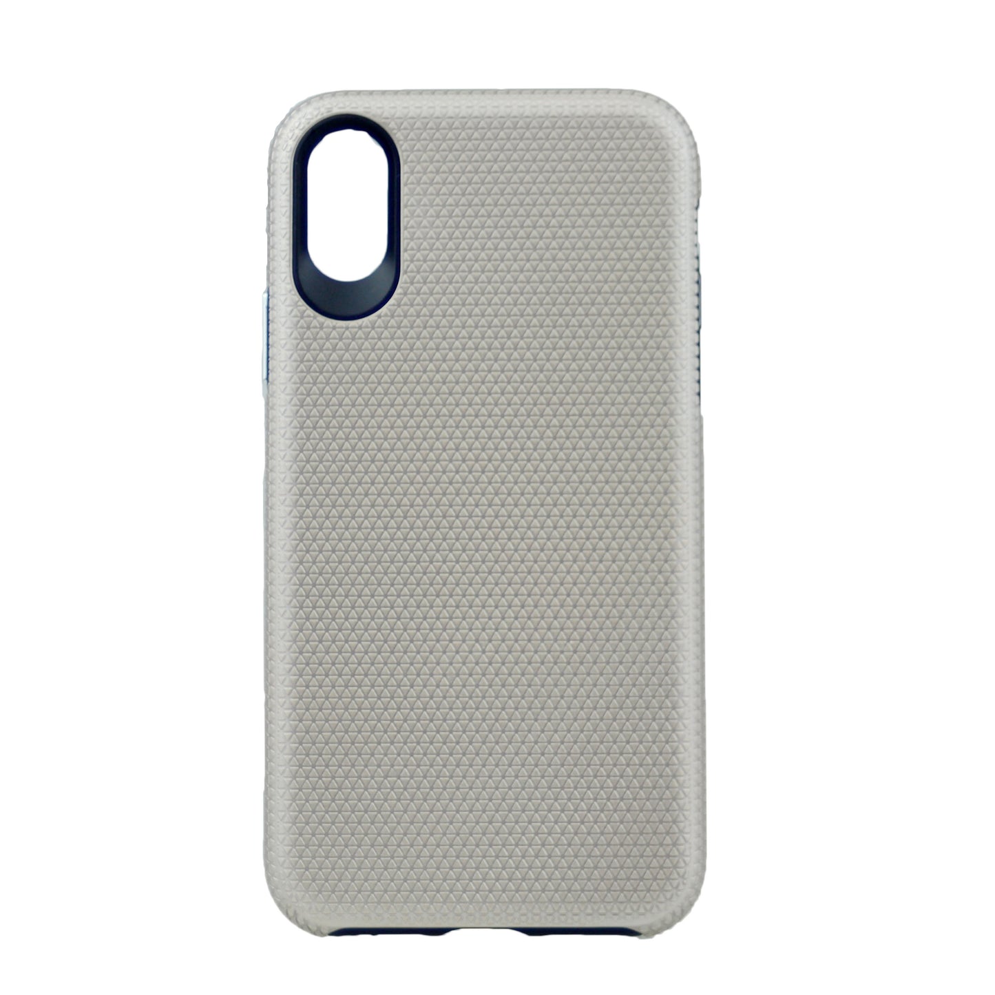 Triangle Dot PC+TPU Dual Layer Rugged Shockproof Hybrid Armor Case For iPhone XR 6.1"