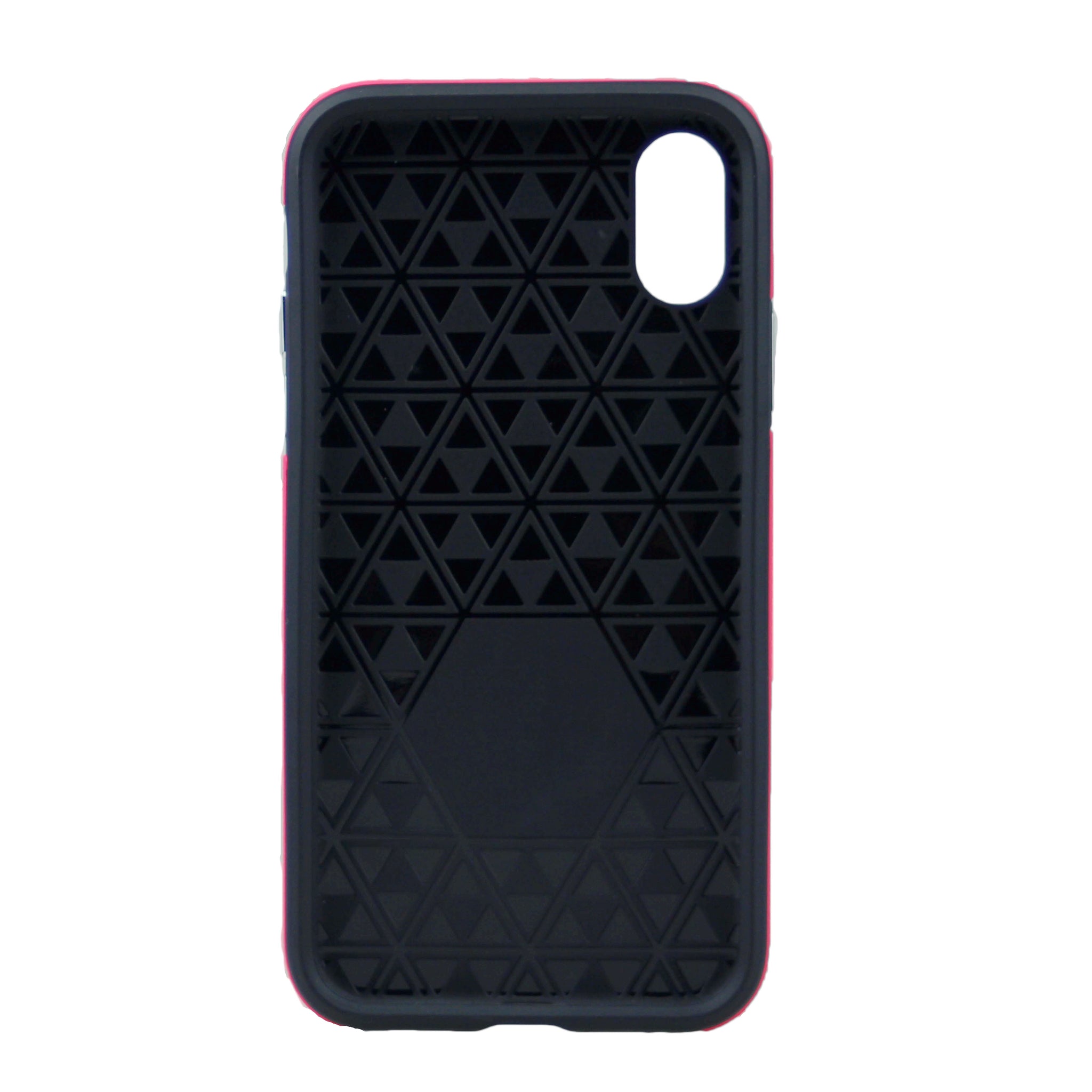 Triangle Dot PC+TPU Dual Layer Rugged Shockproof Hybrid Armor Case For iPhone XR 6.1"