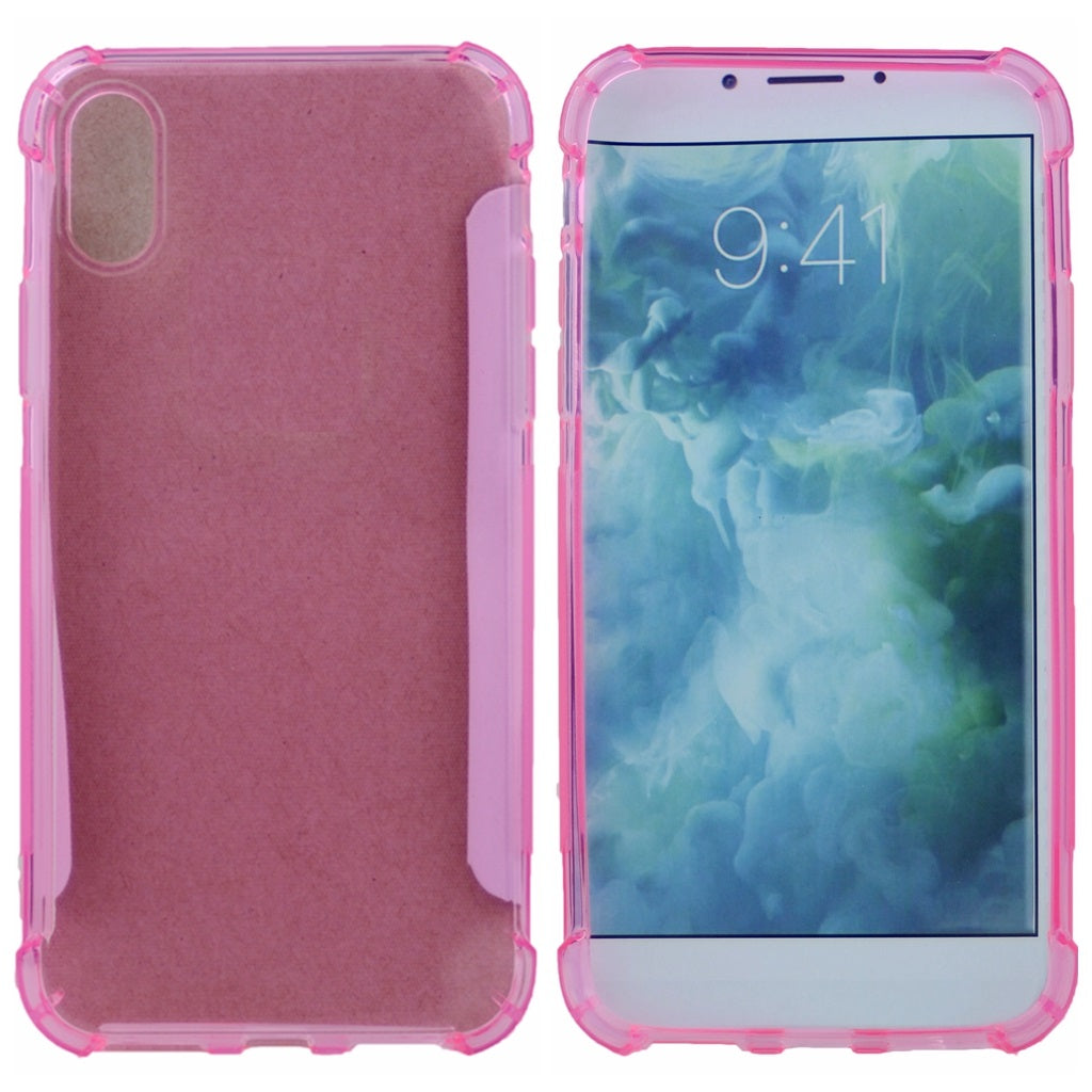 Glossy, Extra Corner Edge Bumper Soft Slim Gel TPU Silicone Phone Cover For iPhone XS Max 6.5"
