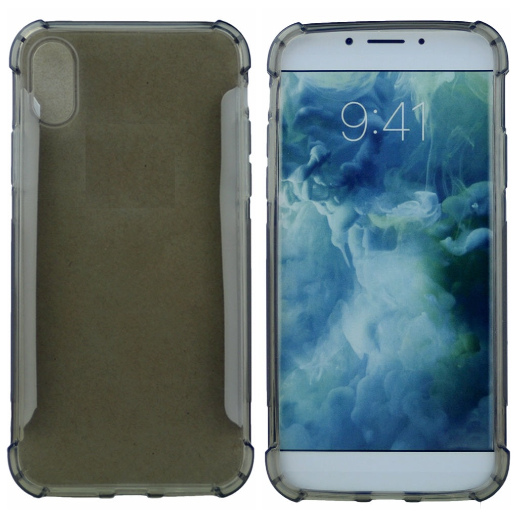 Glossy, Extra Corner Edge Bumper Soft Slim Gel TPU Silicone Phone Cover For iPhone X, iPhone XS 5.8"