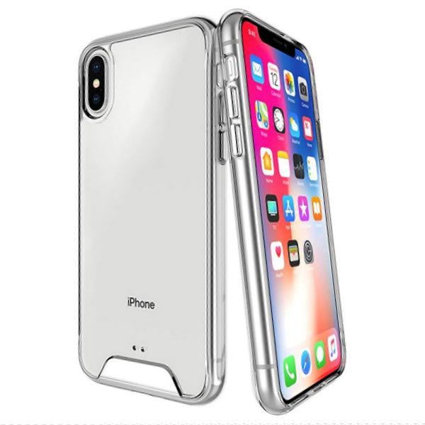 Premium Transparent Rugged Clear Shockproof SPACE Case Cover For iPhone XR 6.1"