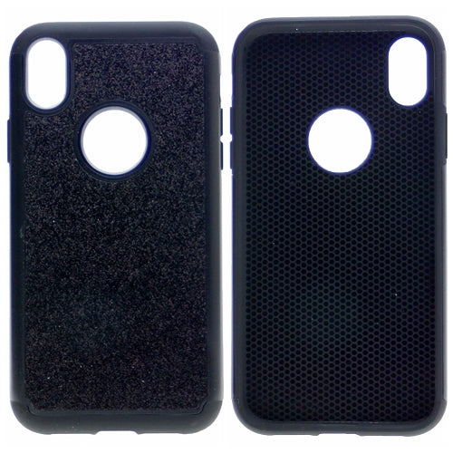 Sparkle Cover Armor Shockproof Hybrid Glitter Hard PC+Rubber Luxury Covers For iPhone XR 6.1"