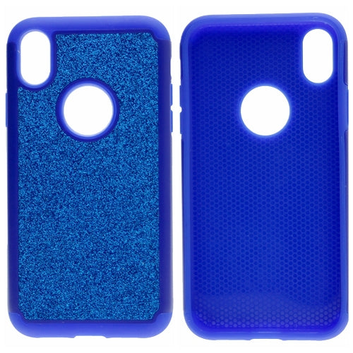 Sparkle Cover Armor Shockproof Hybrid Glitter Hard PC+Rubber Luxury Covers For iPhone XR 6.1"