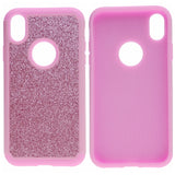 Sparkle Cover Armor Shockproof Hybrid Glitter Hard PC+Rubber Luxury Covers For iPhone XR 6.1"