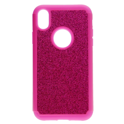 Sparkle Cover Armor Shockproof Hybrid Glitter Hard PC+Rubber Luxury Covers For iPhone XR 6.1"