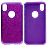 Sparkle Cover Armor Shockproof Hybrid Glitter Hard PC+Rubber Luxury Covers For iPhone XR 6.1"