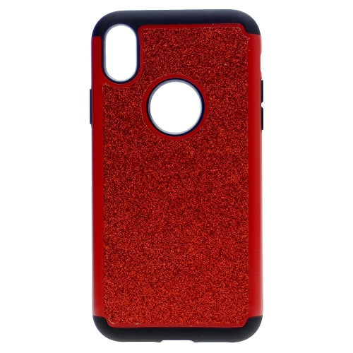 Sparkle Cover Armor Shockproof Hybrid Glitter Hard PC+Rubber Luxury Covers For iPhone XR 6.1"