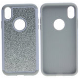 Sparkle Cover Armor Shockproof Hybrid Glitter Hard PC+Rubber Luxury Covers For iPhone XR 6.1"