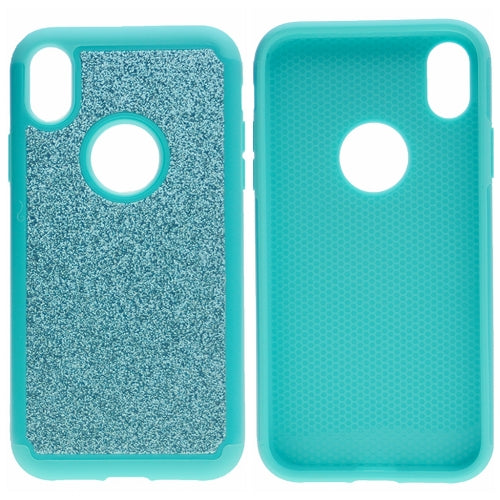 Sparkle Cover Armor Shockproof Hybrid Glitter Hard PC+Rubber Luxury Covers For iPhone XR 6.1"