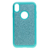 Sparkle Cover Armor Shockproof Hybrid Glitter Hard PC+Rubber Luxury Covers For iPhone XR 6.1"