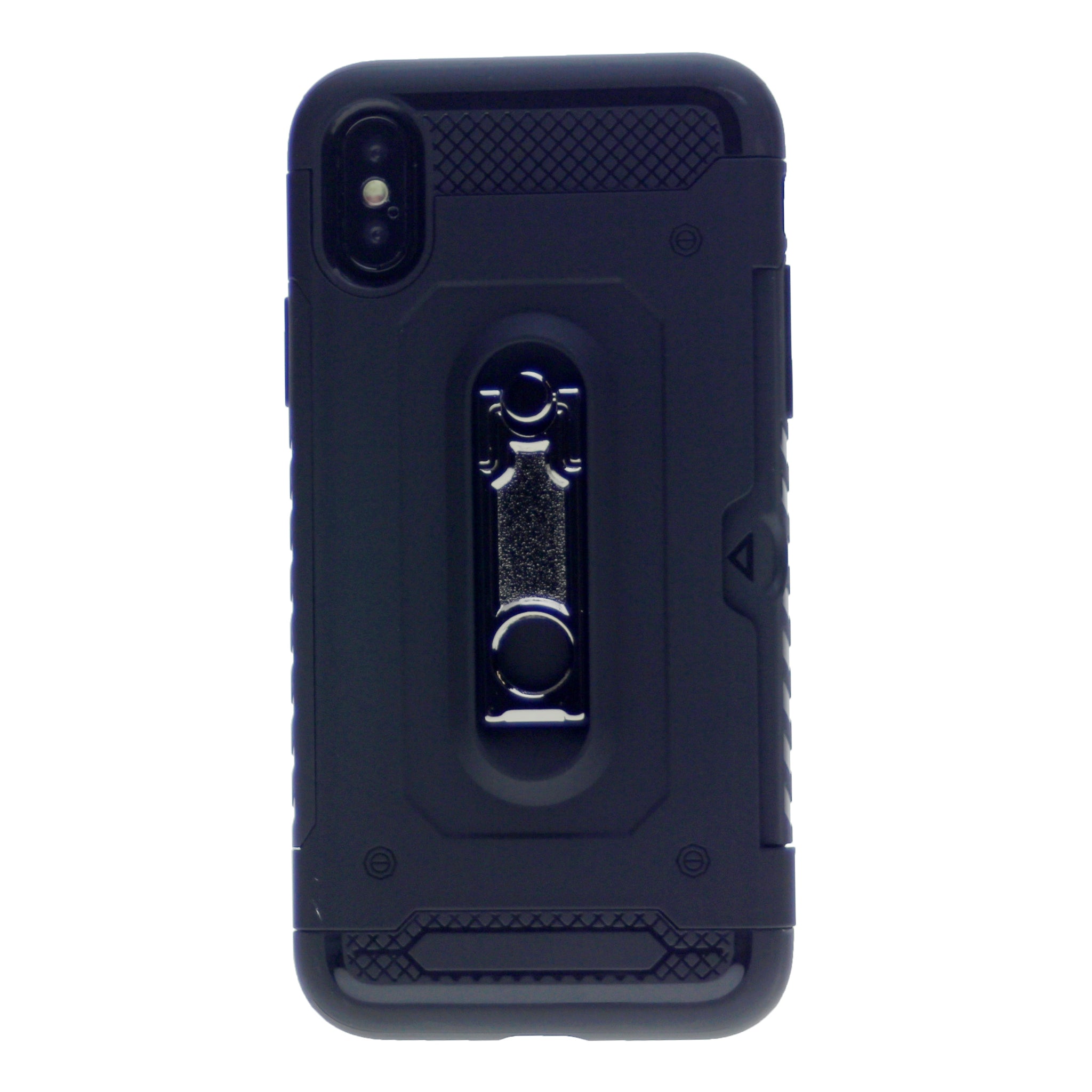 Hummer Hybrid Armor TPU PC Stand Card Slot Case For iPhone XR 6.1"