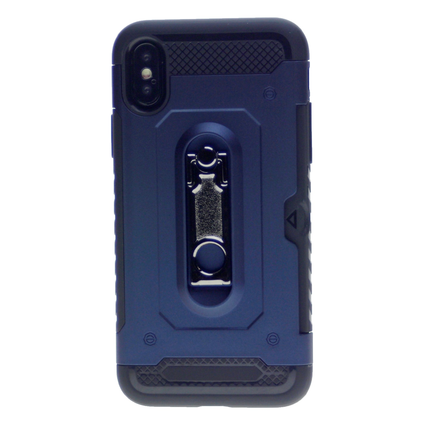 Hummer Hybrid Armor TPU PC Stand Card Slot Case For iPhone XR 6.1"