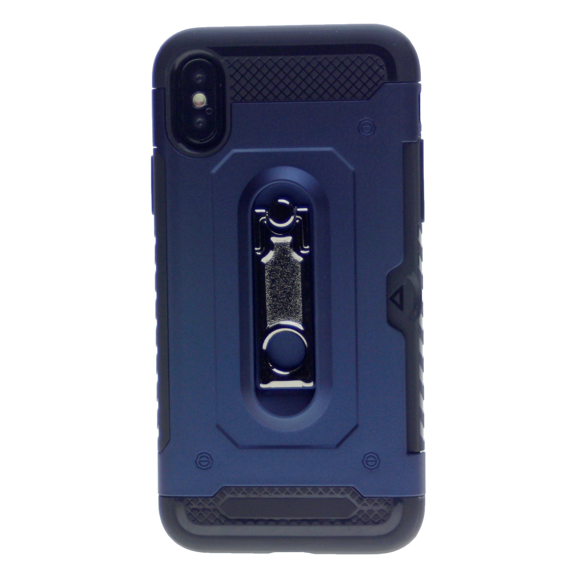 Hummer Hybrid Armor TPU PC Stand Card Slot Case For iPhone XR 6.1"