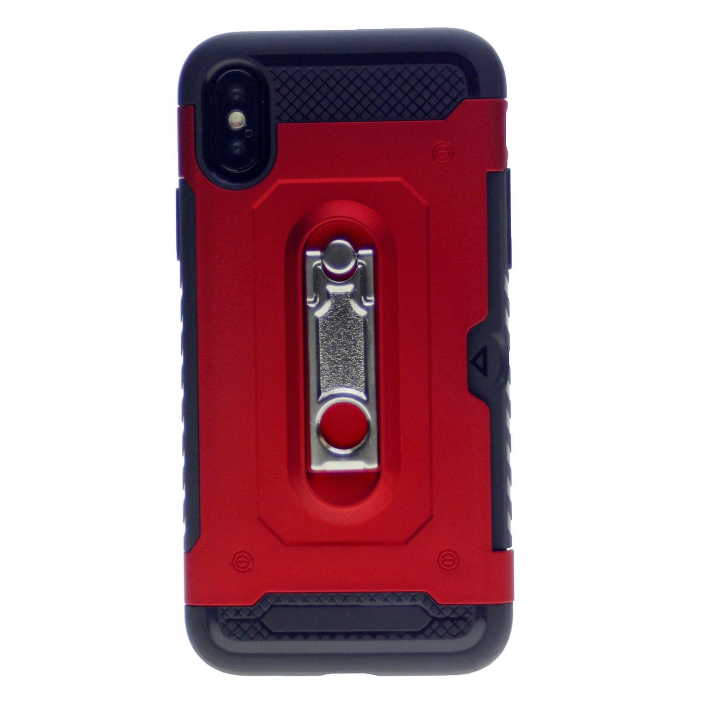 Hummer Hybrid Armor TPU PC Stand Card Slot Case For iPhone XR 6.1"