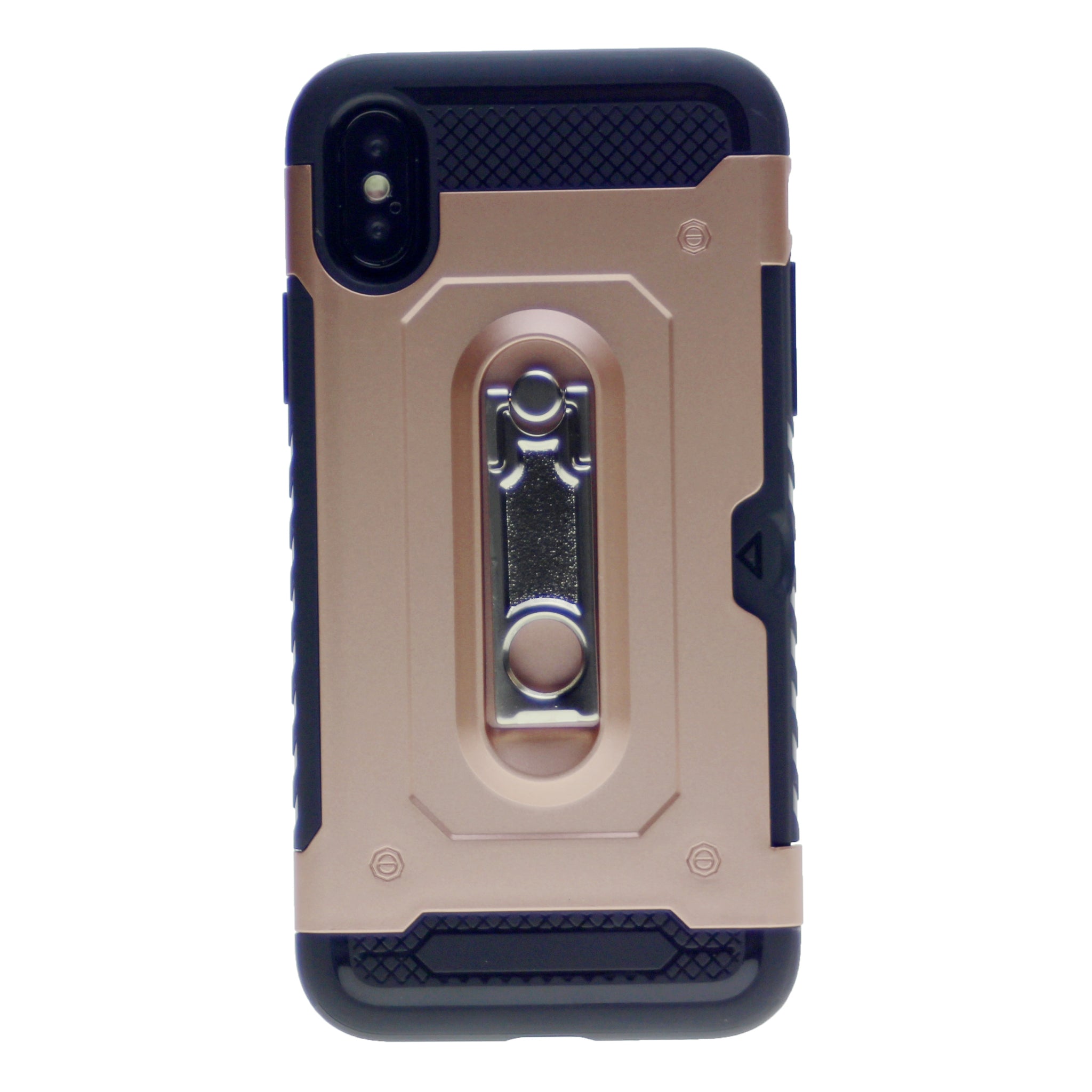 Hummer Hybrid Armor TPU PC Stand Card Slot Case For iPhone XR 6.1"