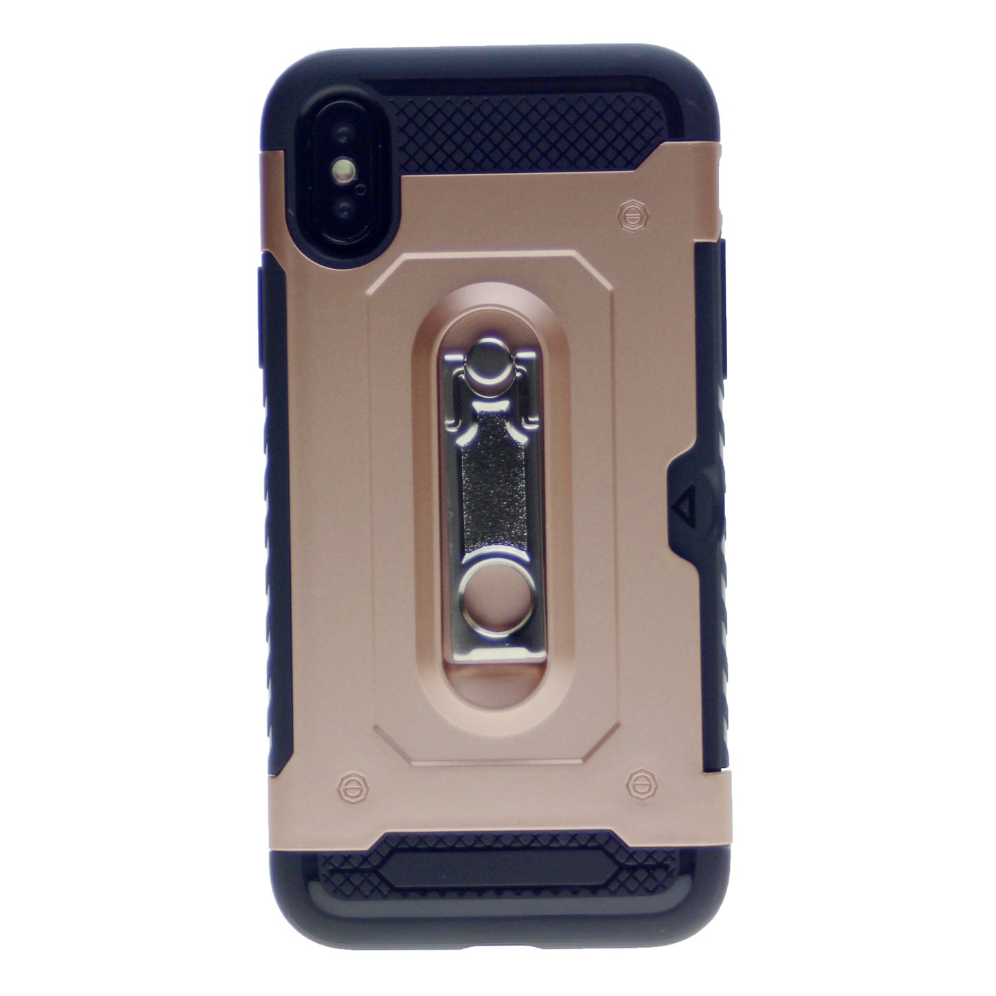 Hummer Hybrid Armor TPU PC Stand Card Slot Case For iPhone XS Max 6.5"