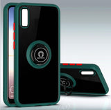 PC TPU Transparent Clear Hard Acrylic Handphone Shell Cover Hybrid Ring Cell Phone Back Case For Iphone XR 6.1"