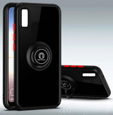PC TPU Transparent Clear Hard Acrylic Handphone Shell Cover Hybrid Ring Cell Phone Back Case For Iphone XR 6.1"