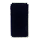 Slim Clear Tpu + Hard Frame Rubber Bumper For iPhone XR 6.1" with Metal Kickstand Case
