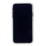 Slim Clear Tpu + Hard Frame Rubber Bumper For iPhone X(10), iPhone XS 5.8" with Metal Kickstand Case