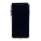Slim Clear Tpu + Hard Frame Rubber Bumper For iPhone XR 6.1" with Metal Kickstand Case