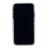 Slim Clear Tpu + Hard Frame Rubber Bumper For iPhone XR 6.1" with Metal Kickstand Case