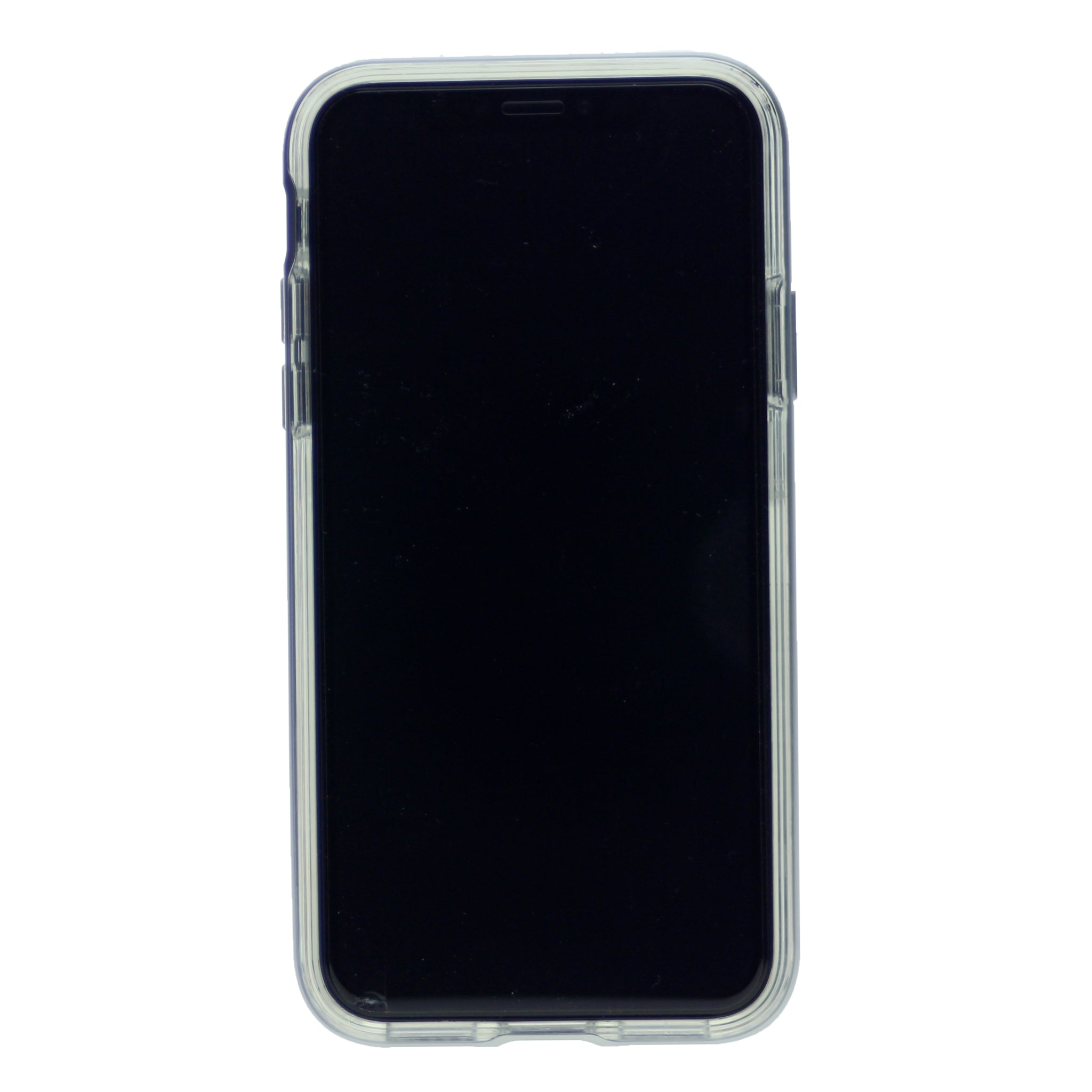 Slim Clear Tpu + Hard Frame Rubber Bumper For iPhone XR 6.1" with Metal Kickstand Case