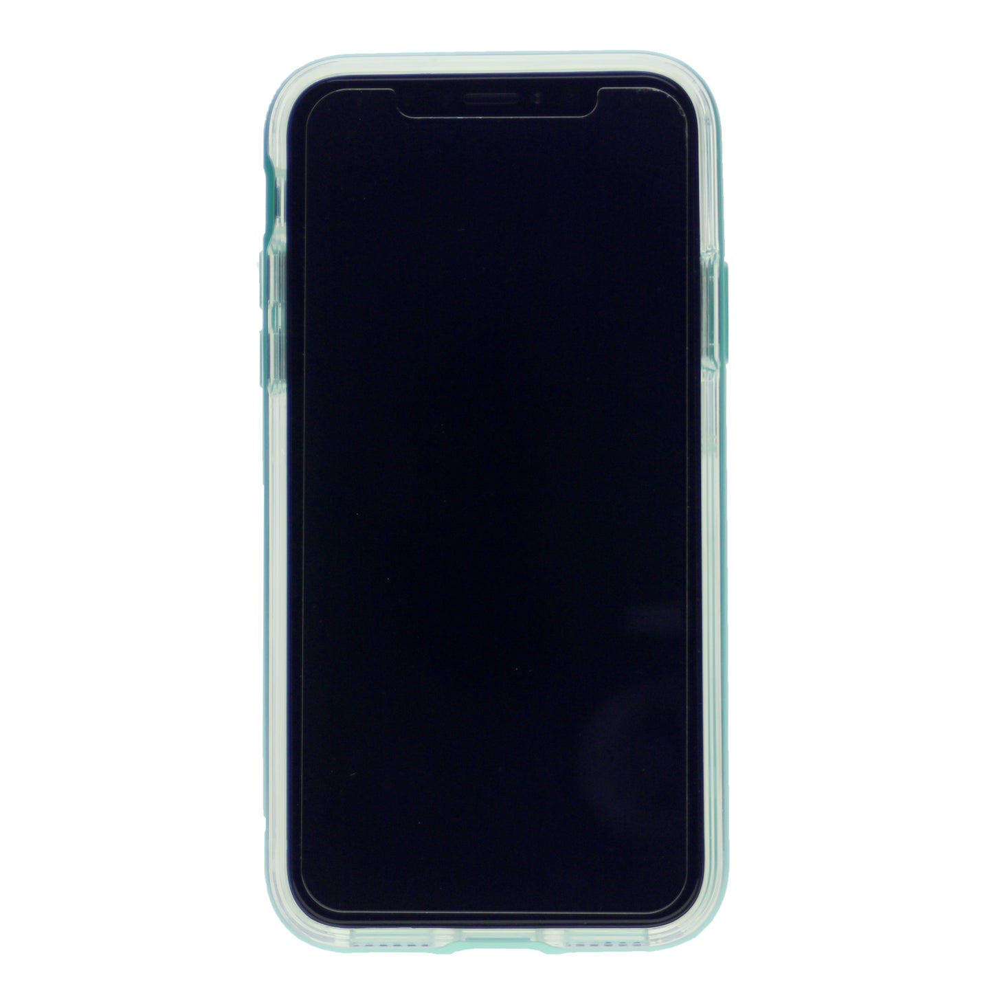 Slim Clear Tpu + Hard Frame Rubber Bumper For iPhone XR 6.1" with Metal Kickstand Case