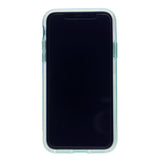 Slim Clear Tpu + Hard Frame Rubber Bumper For iPhone XR 6.1" with Metal Kickstand Case