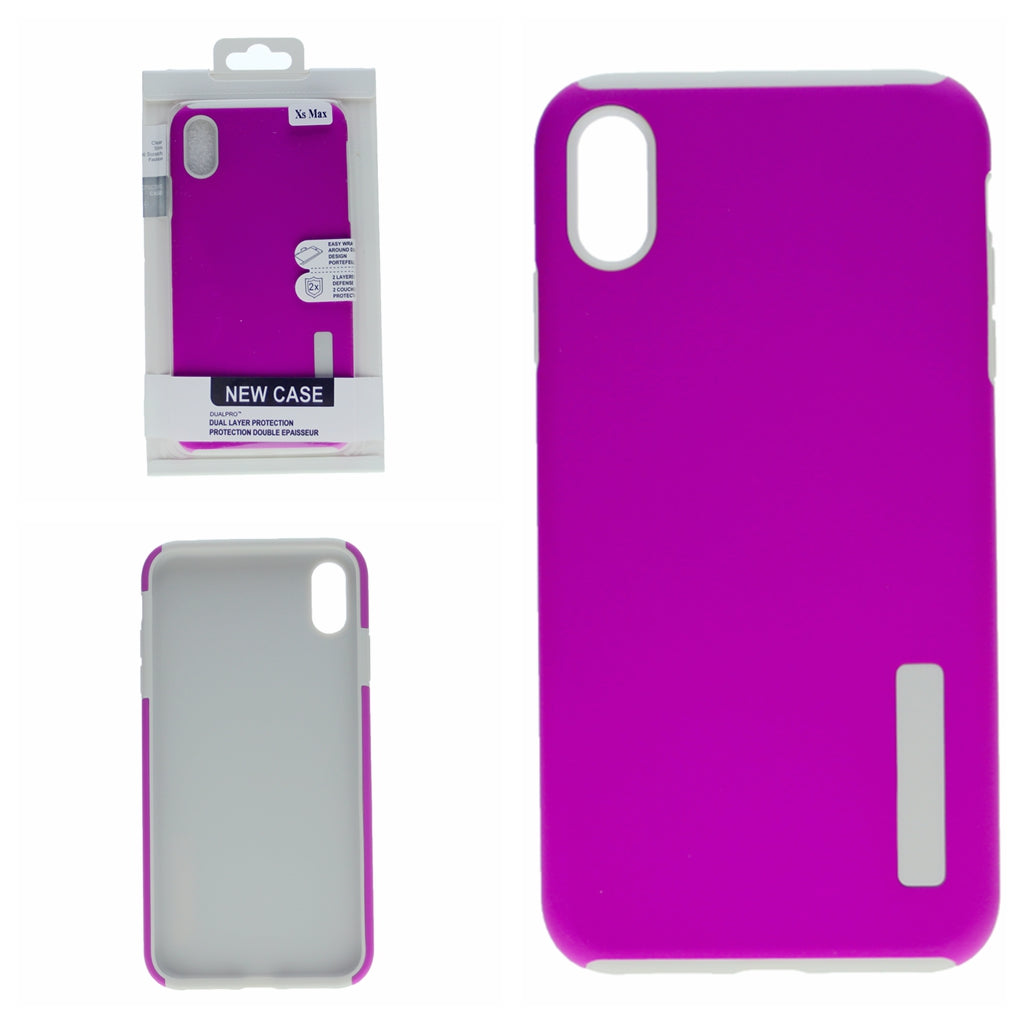 DualPro Case with Hybrid Shock Absorbing Drop Protection For iPhone XR 6.1"