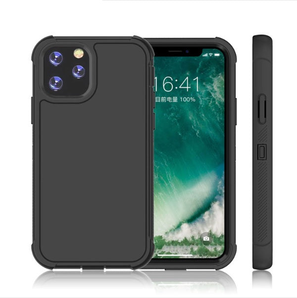 Shockproof Heavy Duty High Impact Resistant Rugged Hybrid Three Layer Armor Full Body Protection Case for iPhone XR 6.1"