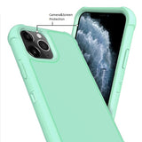 Shockproof Heavy Duty High Impact Resistant Rugged Hybrid Three Layer Armor Full Body Protection Case for iPhone 11 6.1"
