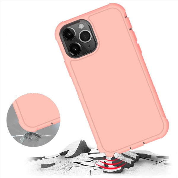 Shockproof Heavy Duty High Impact Resistant Rugged Hybrid Three Layer Armor Full Body Protection Case for iPhone 11 6.1"
