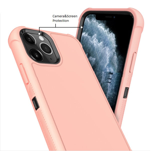 Shockproof Heavy Duty High Impact Resistant Rugged Hybrid Three Layer Armor Full Body Protection Case for iPhone 11 6.1"