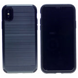 Verus Brushed Case For Iphone X/XS 5.8" Hybrid Armor Shockproof Hard PC+TPU