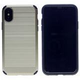 Verus Brushed Case For Iphone XS Max 6.5" Hybrid Armor Shockproof Hard PC+TPU