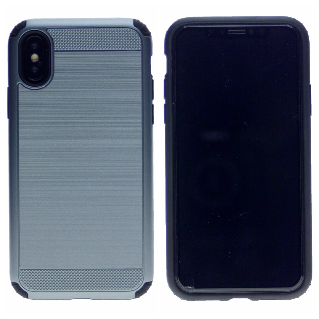 Verus Brushed Case For Iphone X/XS 5.8" Hybrid Armor Shockproof Hard PC+TPU