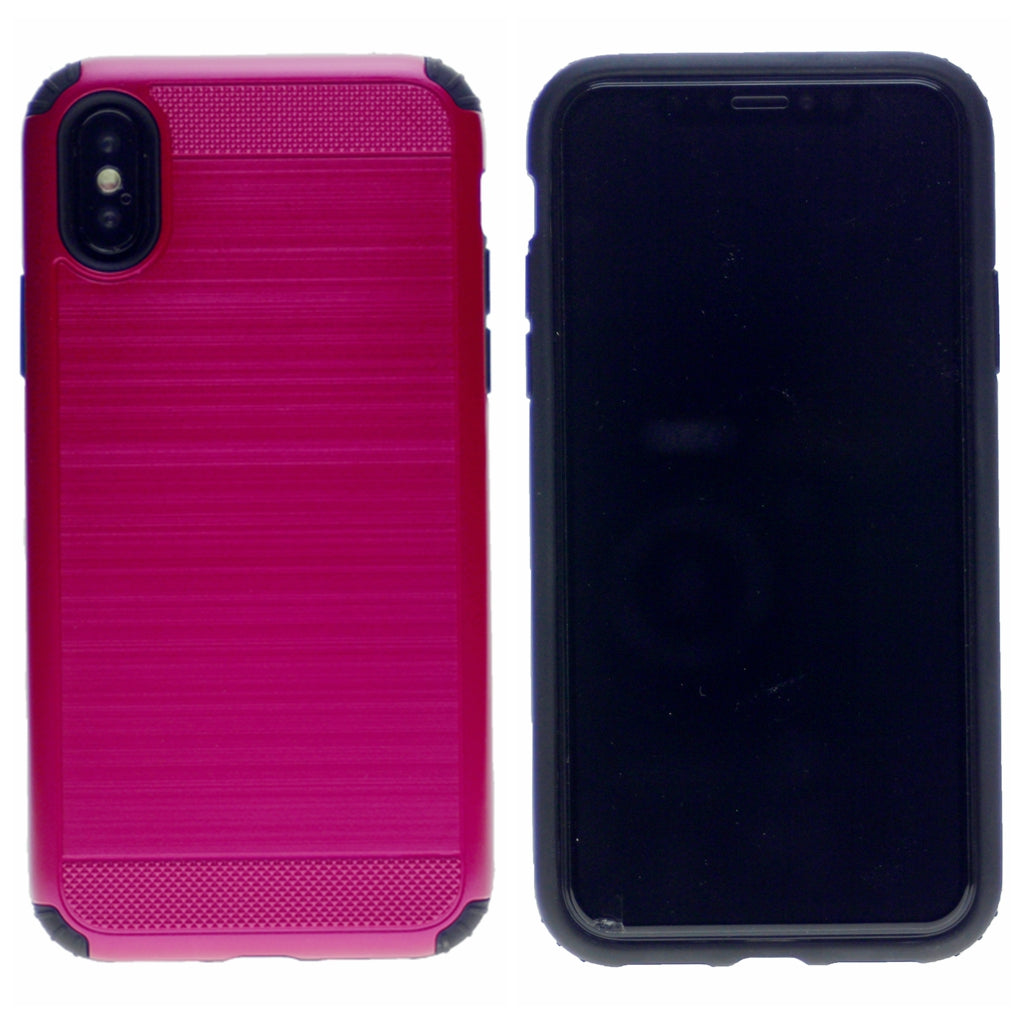 Verus Brushed Case For Iphone XR 6.1" Hybrid Armor Shockproof Hard PC+TPU