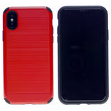 Verus Brushed Case For Iphone XR 6.1" Hybrid Armor Shockproof Hard PC+TPU