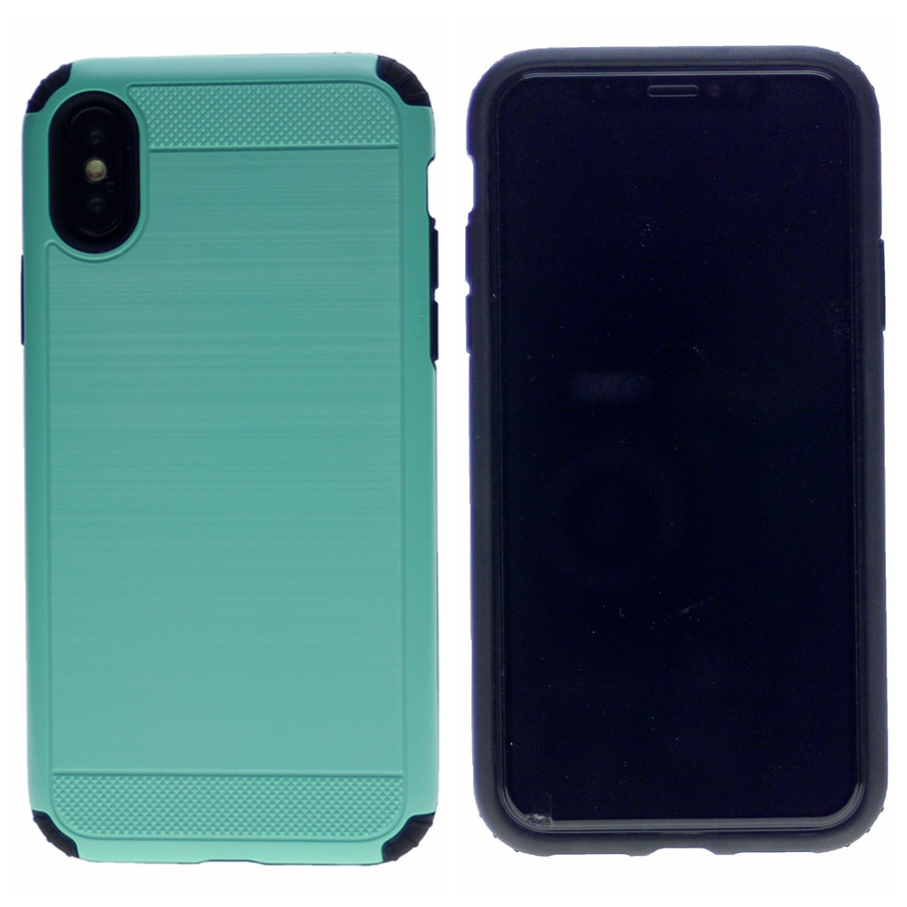 Verus Brushed Case For Iphone XS Max 6.5" Hybrid Armor Shockproof Hard PC+TPU