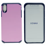 Matte Polish Hard PC Back + Full Cover Premium TPU Heavy Duty Rugged Shockproof Armor Case For iPhone XS Max 6.5"